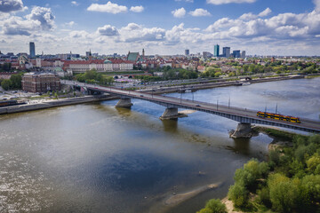 Vistula River in Warsaw