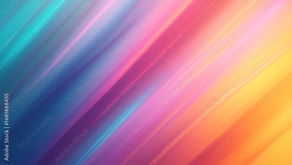 Poster abstract background with dynamic colorful light streaks. a futuristic design with motion blur and a 