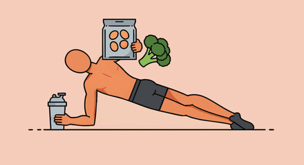 Achieving Wellness Through Balanced Nutrition and Core Strength Training A Holistic Approach to a Healthy and Active Lifestyle with Essential Foods