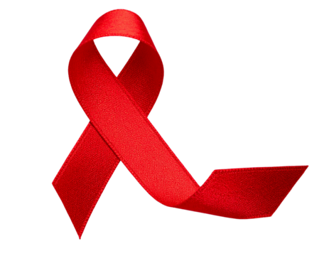 red ribbon aids awareness