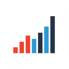 2D Bar chart icon