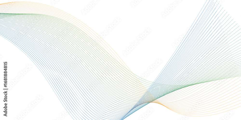 Poster abstract wavy lines background with pastel colors. this image features a dynamic abstract background