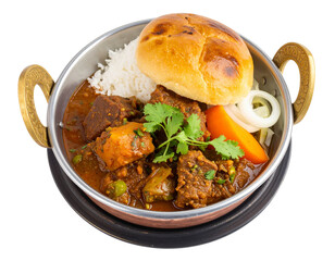 beef stew with potatoes and vegetables