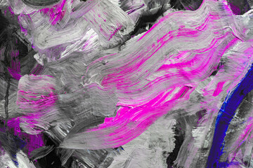 Fragment from painted canvas texture