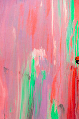 Fragment from painted canvas texture