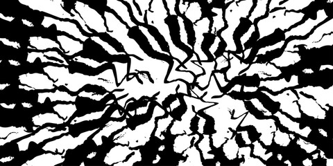 Fototapeta premium Seamless vector pattern with flying swallows and leaves in black and white silhouette for a nature wallpaper design