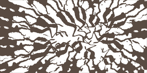 Seamless vector pattern with bird silhouettes and trees on a nature background for fashion, textile, and wallpaper design