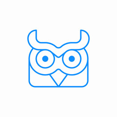 owl icon icon sign vector