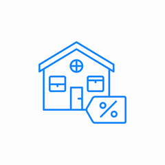 property sale icon sign vector