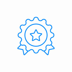 star award icon sign vector