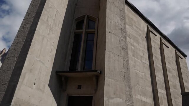 Chiesa Parrocchiale di Santa Maria Immacolata Brutalist church Longarone Italy memorial architecture