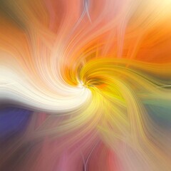 A vibrant abstract design featuring swirling lines of warm colors, creating a dynamic and energetic visual effect.
