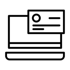 Online Payment Vector Icon