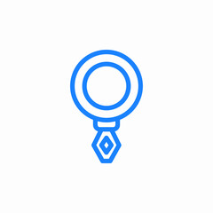 threader needle icon sign vector