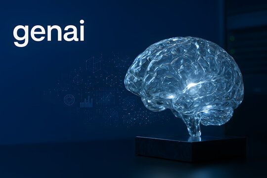 Crystalline Brain Vision with Illuminated Neural Pathways for AI and Cognitive Computing