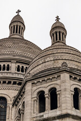 Sacré-Cœur Basilica domes in Paris

