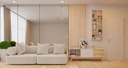 Contemporary Living Room 