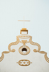 CRUZ DE IGREJA BRASILEIRA NO TOPO UMA LINDA IMAGEM (BRAZILIAN CHURCH CROSS AT THE TOP A BEAUTIFUL...