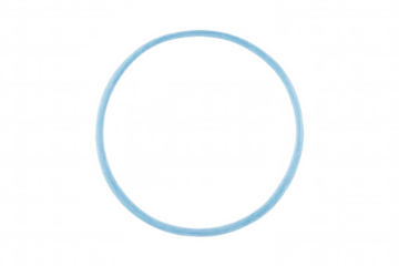 Light blue circle frame featuring a transparent background, ideal for enhancing various graphic design projects with a modern touch