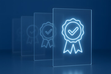 Translucent Compliance Seals with Luminous Markings for Regulatory Adherence and Trust