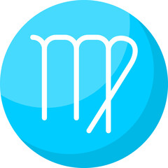 Virgo Astrological Symbol