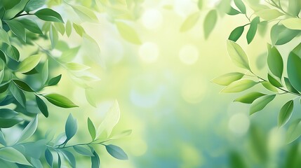 Obraz premium Stunning rainforest foliage glowing vibrantly with natural jungle charm picture