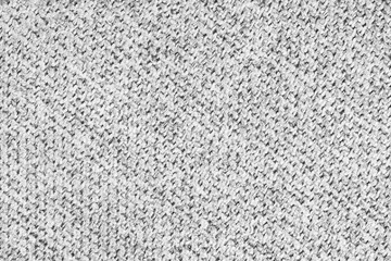 Macro photo of white woven textile fabric, upholstery material, cloth with detailed texture and pattern. Perfect for textile design, background, backdrop, wallpaper