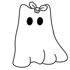 Spooky Cute Christmas Coloring Stamp