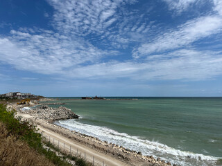 Coastal Landscape with Shipwreck