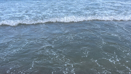 Ocean Waves on Sandy Beach