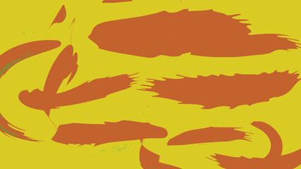 classy Simple beautiful minimal modern abstract background design with yellow orange color pattet mix ink splatter style effect