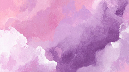 Fototapeta premium Soft pink and purple clouds blend seamlessly in this abstract background, creating dreamy and serene atmosphere. gentle hues evoke feelings of calmness and tranquility
