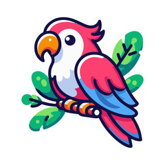
parrot illustration design