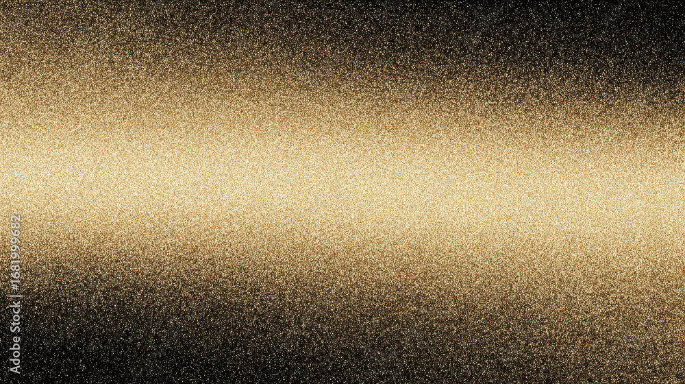Poster shimmering gradient of gold and black creates luxurious and elegant background. sparkling texture ad