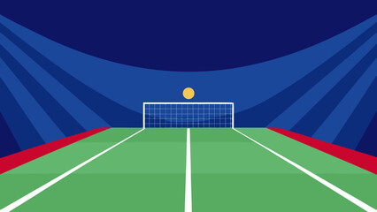 Penalty Spot Perspective Staring Down Goal Soccer Football Game