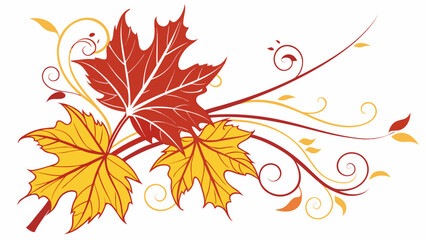 Vibrant Abstract Colors Autumn Leaves Fall Season Nature Beauty