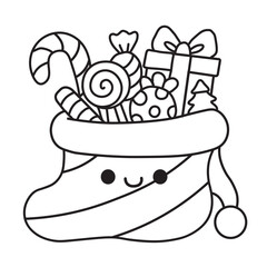 cute candle with holly bold & easy cute christmas coloring page, Whimsical Gingerbread House Coloring Pages for Kids & Adults, Christmas Coloring Pages, bold & easy cozy winter coloring book pages, 