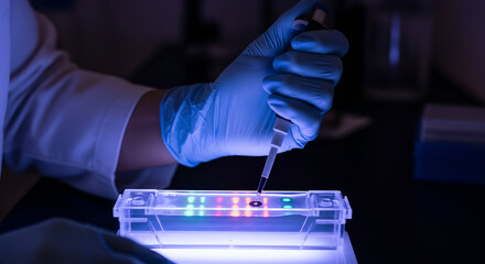 Illuminating research: precise fluid handling in a laboratory setting experiment