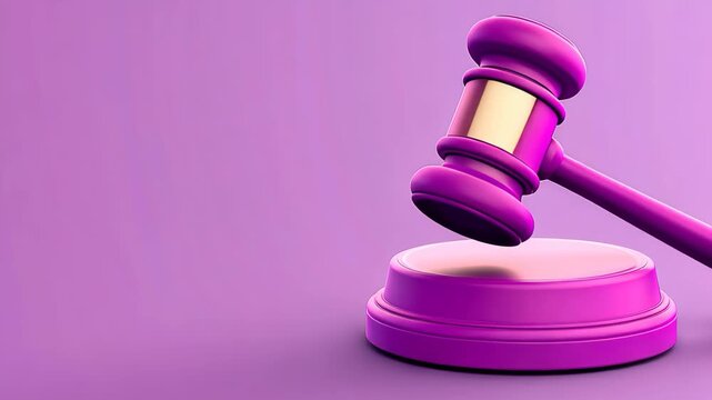 Gavel of Justice: A solitary gavel rests on its wooden block, an embodiment of authority, justice, and the legal process. The scene is stark, but its essence speaks volumes.