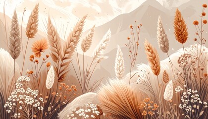 Seamless Organic Texture Background