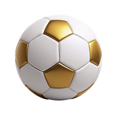 Fototapeta premium Vintage brown leather soccer ball isolated