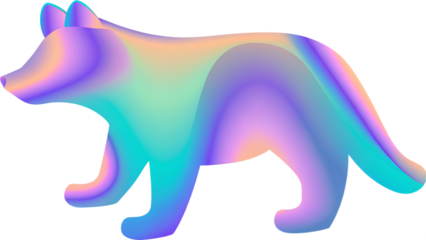 illustration of a feline isolated on white background,  png, ai generated.