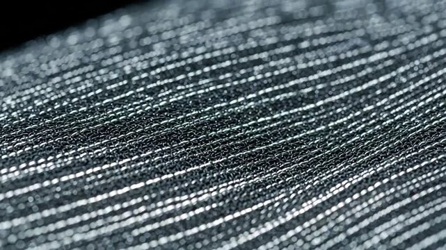 Closeup fabric texture dark gray lines