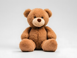 Cuddle Up with a Lovable Brown Bear Plush Toy - Perfect Gift for Kids and Delightful Nursery Decor