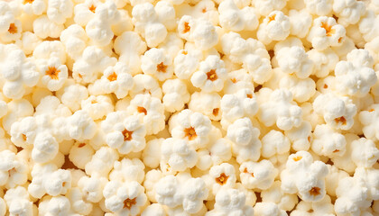 Close-up of Freshly Popped Popcorn for Snack Recipes, Movie Night Ideas, Food Blogs, and Social Media Engagement