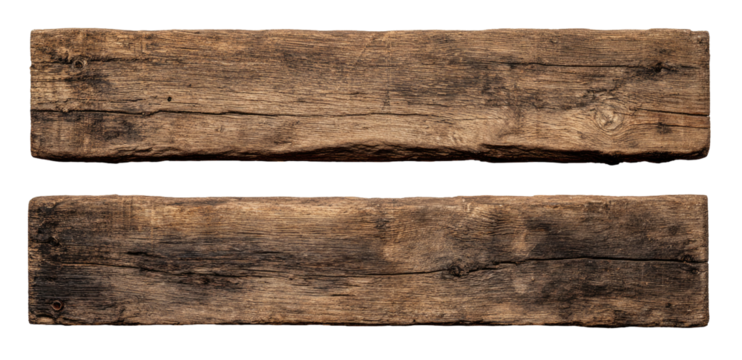 Two weathered wooden planks (6) - Powered by Adobe