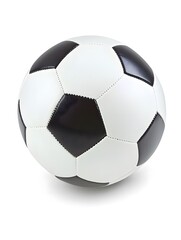 Black and White Leather Soccer Ball | Top Outdoor Activity and Sports Gear for Kickoff and Fitness