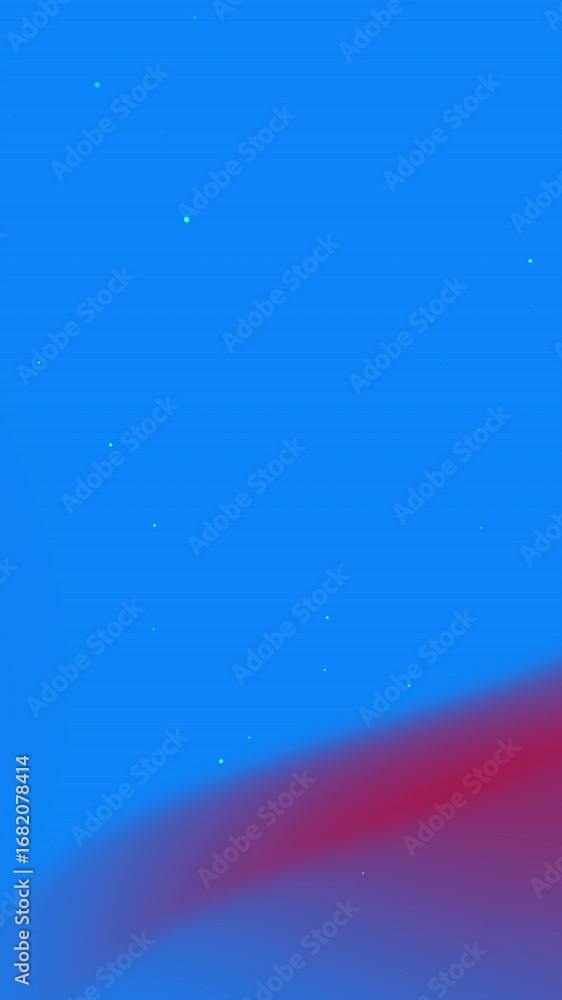 Poster a vibrant gradient design features a smooth transition from a deep azure blue to a soft, diffused cr