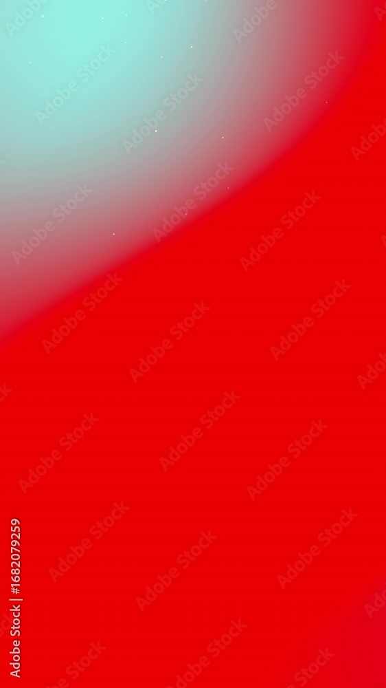 Poster a vibrant gradient design showcases a smooth transition from a light teal to a deep red, creating a 