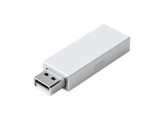 White rectangular USB device